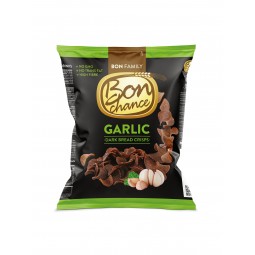 BON CHANCE ХЛЕБЦЫ ИЗ ЧЁРНОГО ХЛЕБА С ЧЕСНОКОМ 120 Г X 24 ШТ