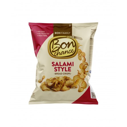 LEIVAKRÕPSUD BON CHANCE SALAMI MAITSEGA 120G X 24 TK