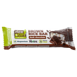 RICEUP! BROWN RICE BAR WITH DARK CHOCOLATE 18G X 20 PCS
