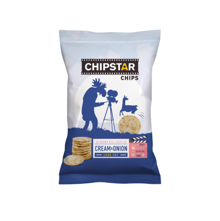 RIISIKRÕPSUD CHIPSTAR HAPUKOORE-SIBULAMAITSELISED 60G X 18 TK