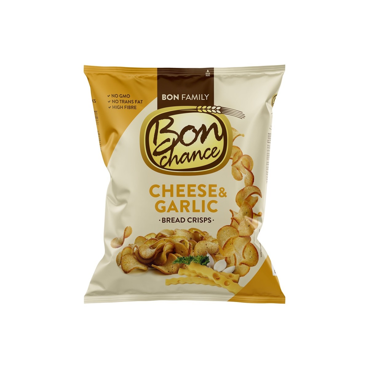 LEIVAKRÕPSUD BON CHANCE KÜÜSLAUGUGA JA JUUSTUGA 120G X 24 TK