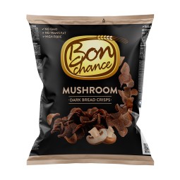 BON CHANCE ХЛЕБЦЫ ИЗ ЧЁРНОГО ХЛЕБА СО ВКУСОМ ГРИБОВ 120 Г X 24 ШТ