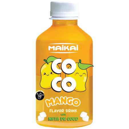 MAIKAI MANGO MAITSEGA JOOK ZELEE KUUBIKUTEGA 280ML X 24 TK