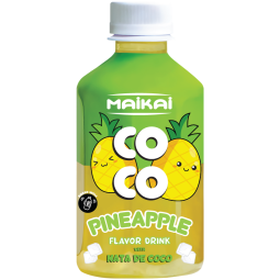 MAIKAI PINEAPPLE FLAVOR DRINK WITH NATA DE COCO 280ML X 24 PCS