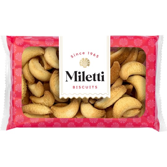 KÜPSISED MILETTI APELSINIMAITSEGA 250G X 11 TK