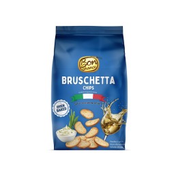 BRUSCHETTA SIBULA- JA HAPUKOOREMAITSELISED LEIVAKRÕPSUD 70 G X 15 TK