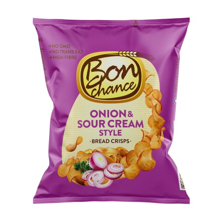 LEIVAKRÕPSUD BON CHANCE HAPUKOORE-SIBULA 60G X 40 TK