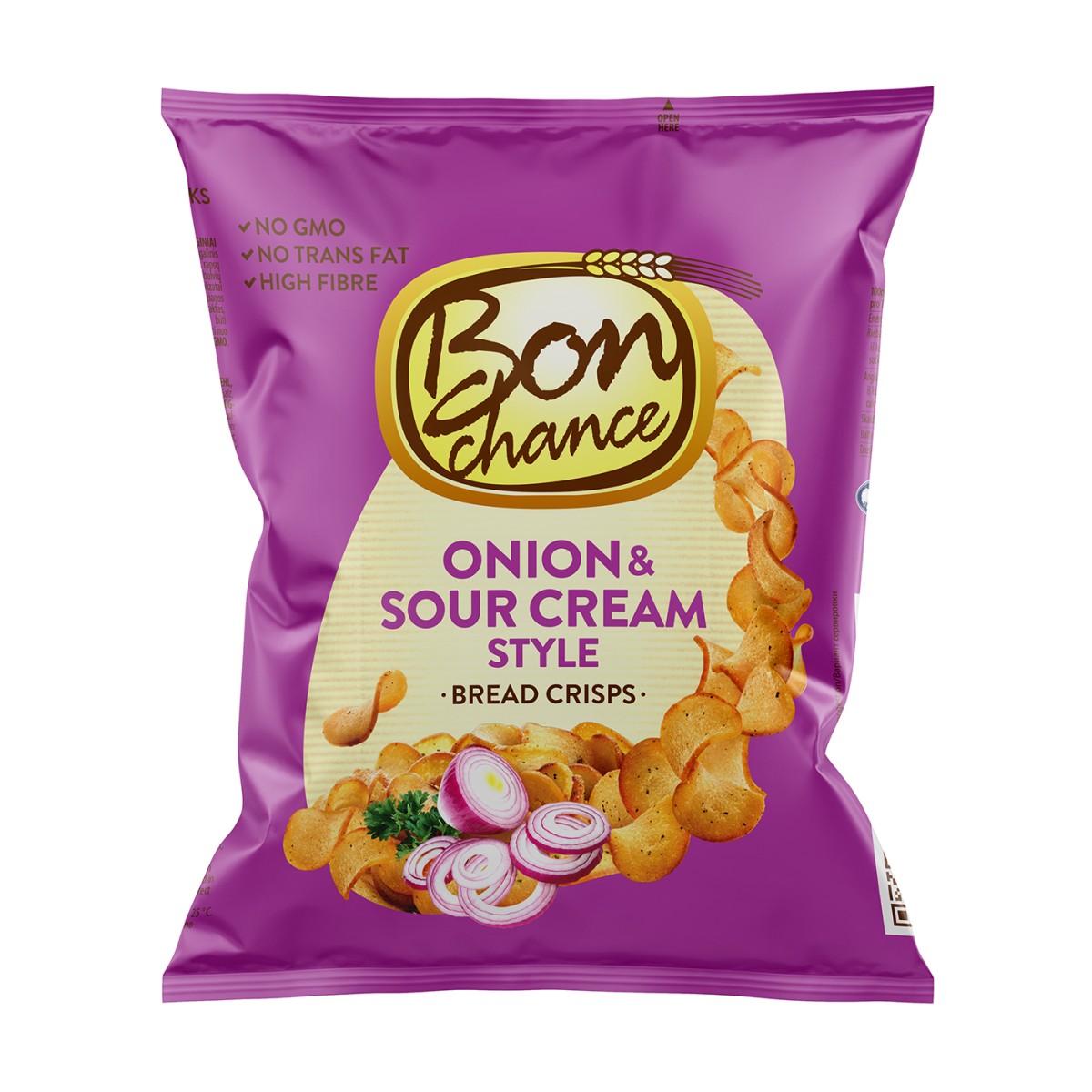 LEIVAKRÕPSUD BON CHANCE HAPUKOORE-SIBULA 60G X 40 TK