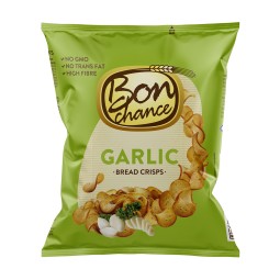 BON CHANCE XЛЕБЦЫ С ЧЕСНОКОМ И ПРИПРАВАМИ 60 Г X 40 ШТ