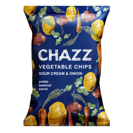KÖÖGIVILJA LAASTUD CHAZZ HAPUKOORE-SIBULAMAITSEGA 75G X 15 TK