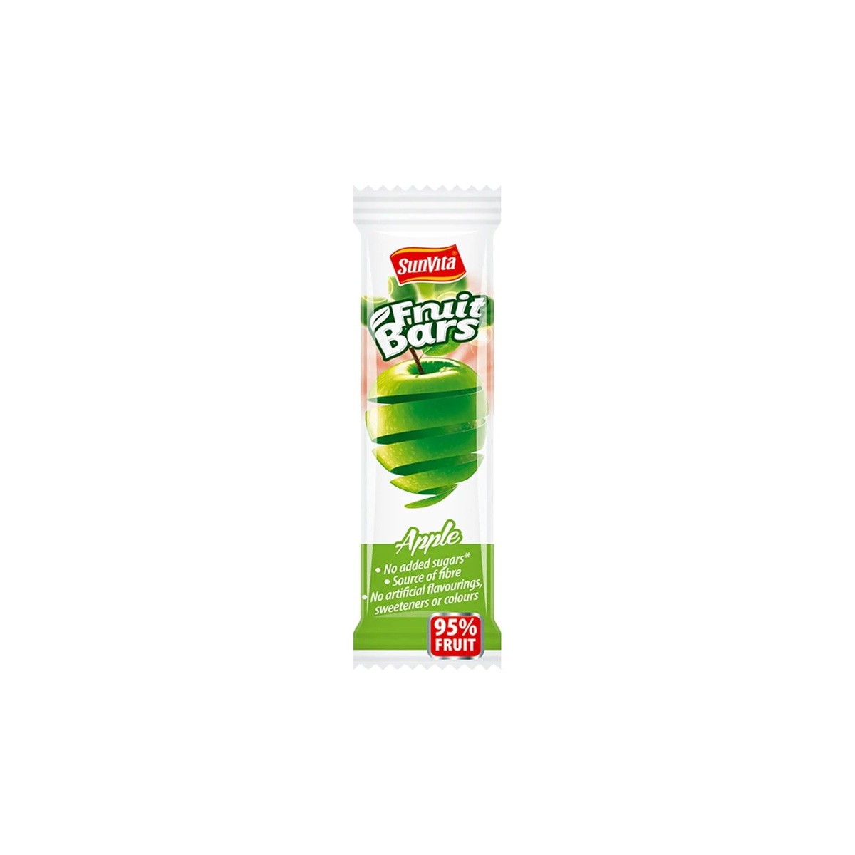 ФРУКТОВЫЙ БАТОНЧИК SUNVITA ЯБЛОКО 20Г × 30 ШТ
