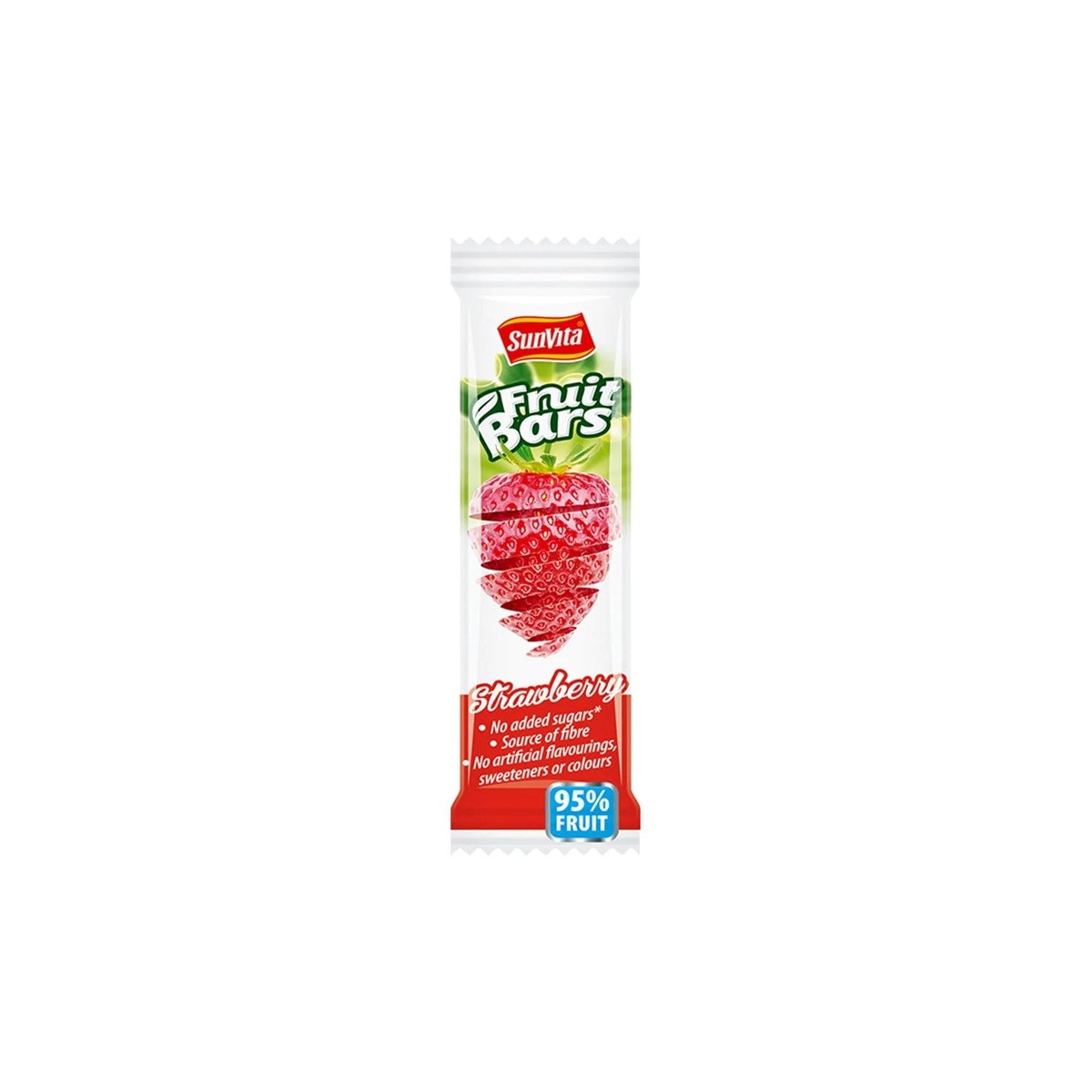 ФРУКТОВЫЙ БАТОНЧИК SUNVITA КЛУБНИКА 20Г × 30 ШТ
