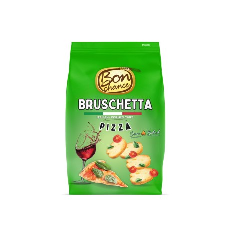 BRUSCHETTA PIZZA FLAVORED BREAD CRISPS 70 G X 15 PCS