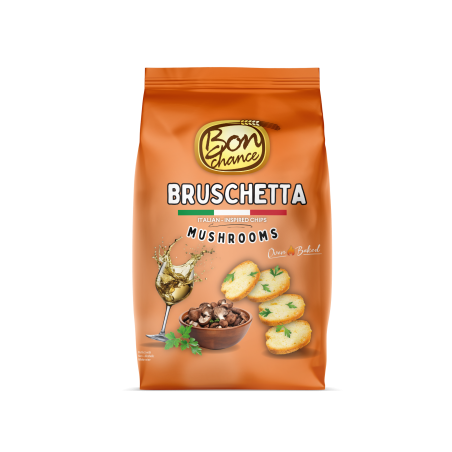 BRUSCHETTA MUSHROOM FLAVORED CRISPBREADS 70 G X 15 PCS