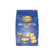 BRUSCHETTA ONION AND SOUR CREAM FLAVORED BREADCRISPS 70 G X 15 PCS