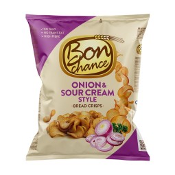 BON CHANCE XЛЕБЦЫ С ЛУКОМ И ВКУСОМ СМЕТАНЫ 240 Г X 15 ШТ