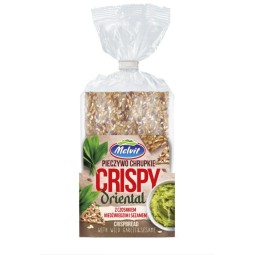 CRISPY ORIENTAL BREAD MELVIT WITH GARLIC 130G X 10 PCS